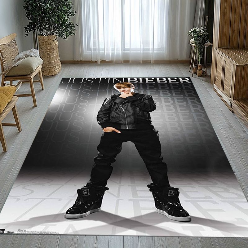 Outdoor Camping Rugs - Fashion Justin B-Bieber Singer Living Room