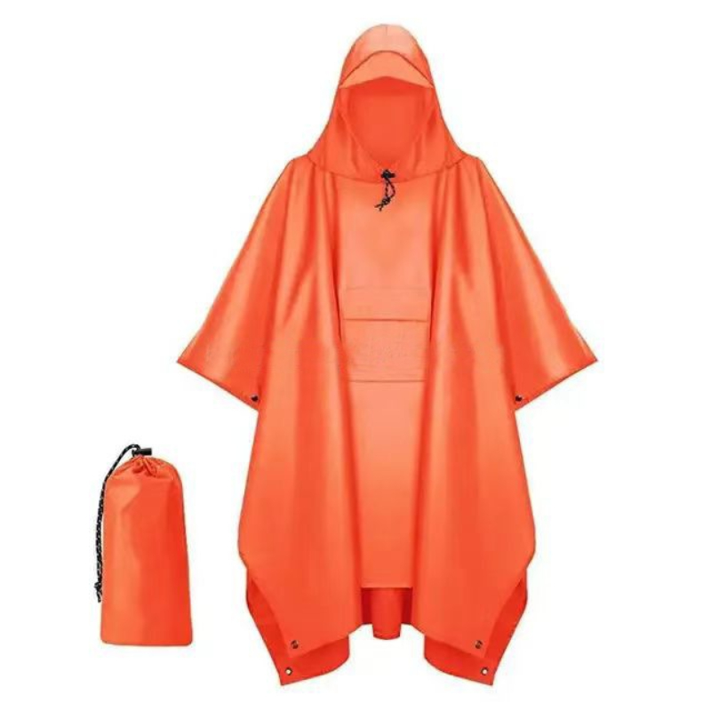 Outdoor 3 In 1  Military Rainc - Camping Rain Poncho recension och pris