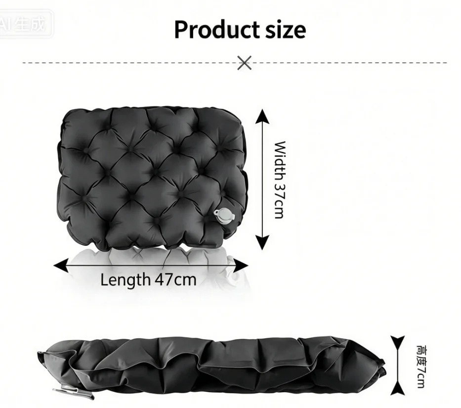 Portable Inflatable Seat Cushi - Outdoor Camping Rugs recension och pris