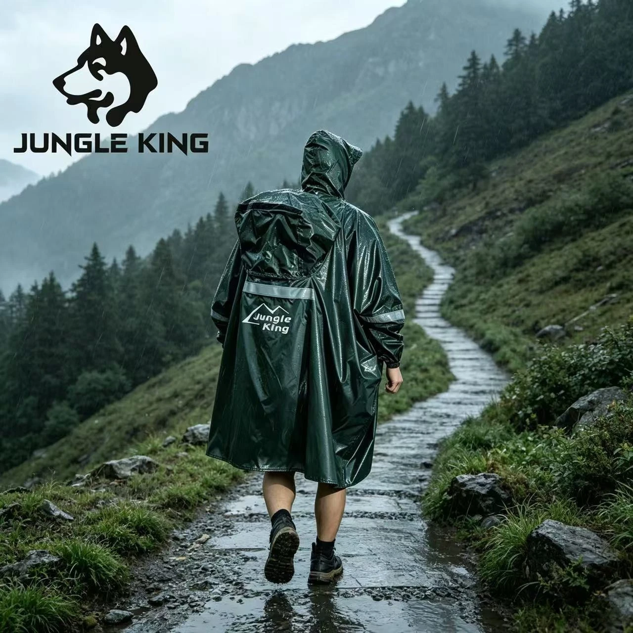 3 In 1 Outdoor Military Rainco - Camping Rain Poncho recension och pris