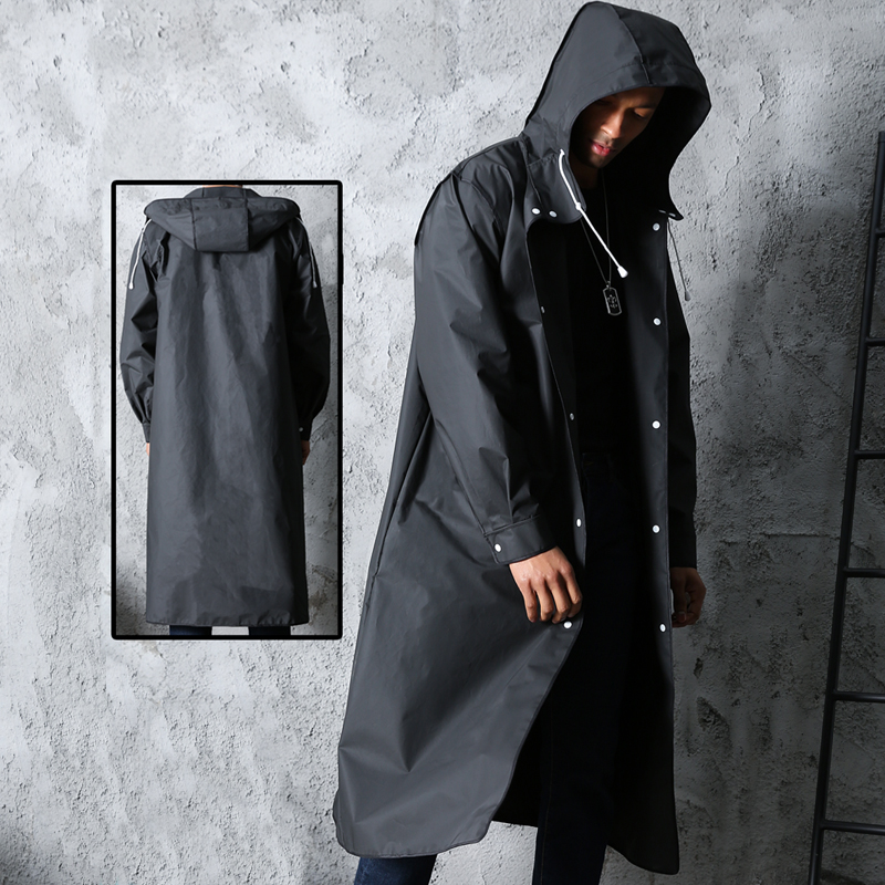 Black Fashion Adult Waterproof - Camping Rain Poncho recension och pris