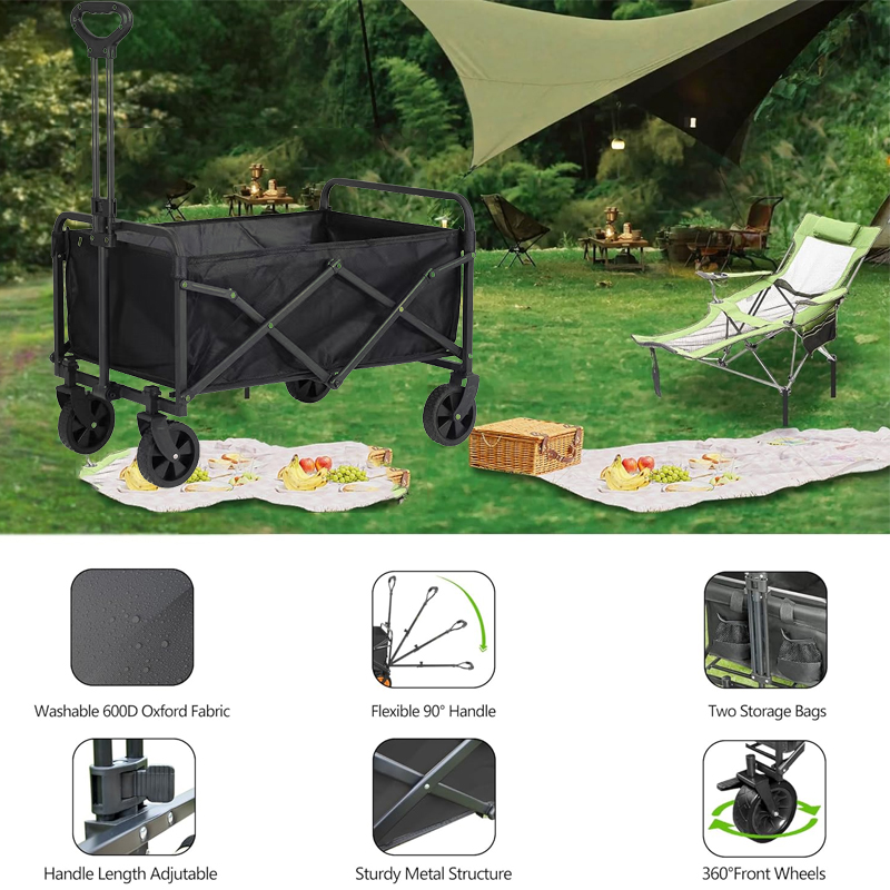 Mini Collapsible Folding Utili - Outdoor Camping Trolley recension och pris